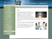 Tablet Screenshot of jamesalombardi.com